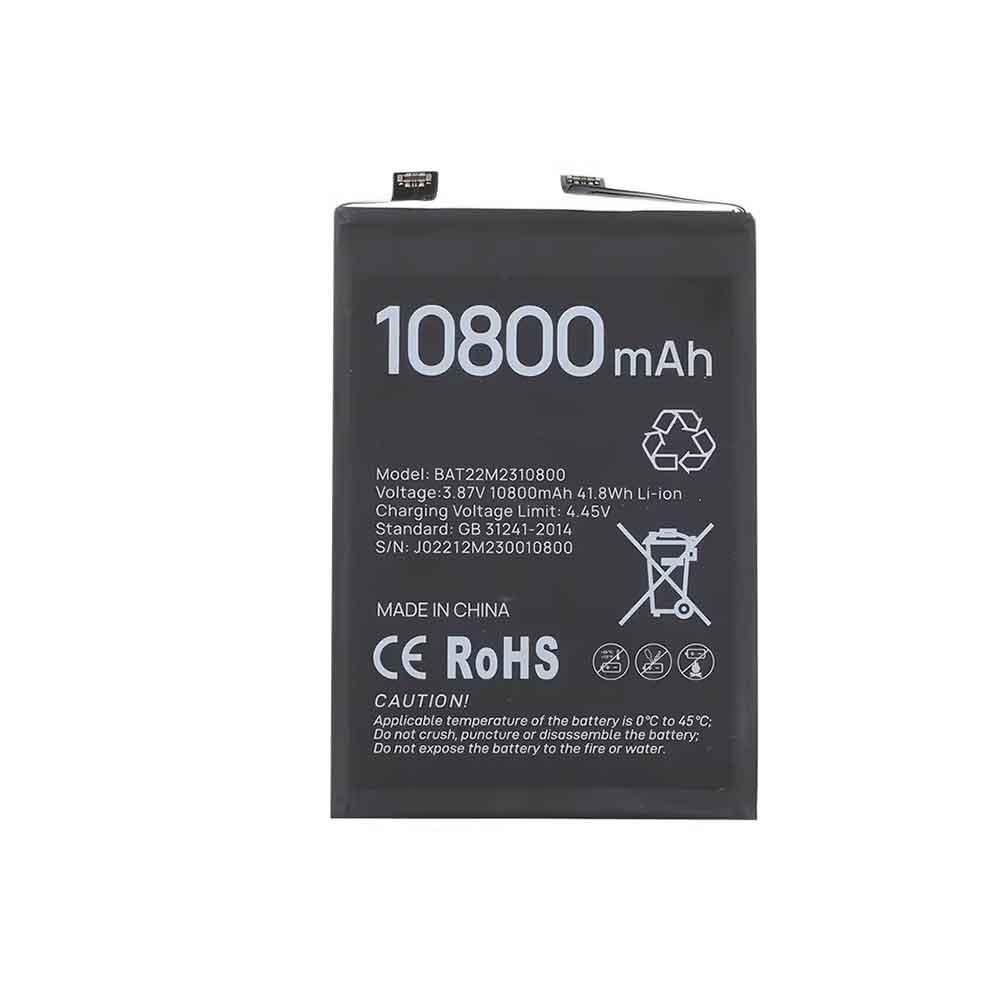 Batería para X5-Max/doogee-BAT22M2310800
